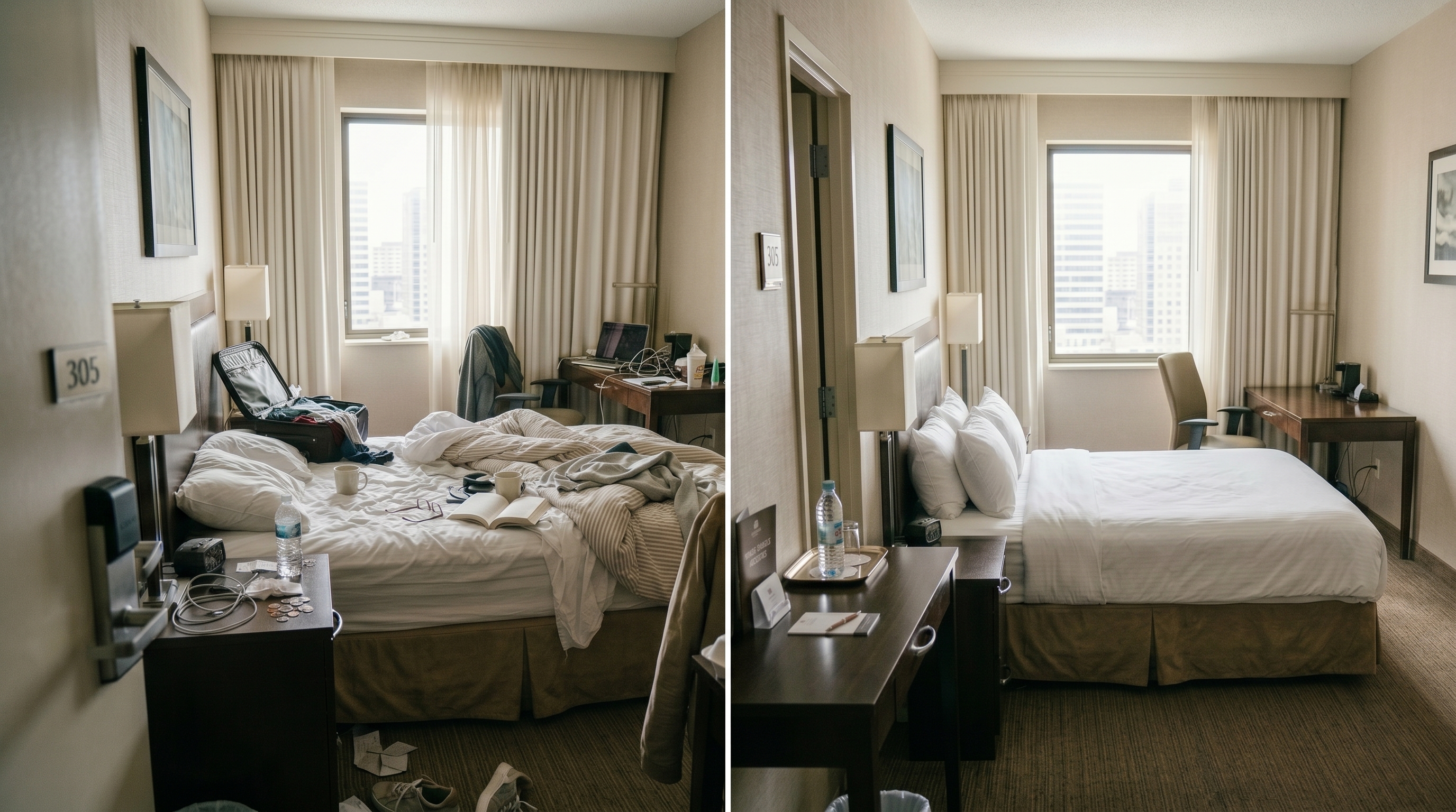 Hotel Before and After
